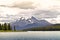 Lake and canoe Canada banff national park