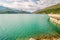 Lake Castillon on river Verdon in France