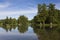 Lake in the Castle of Chamarande