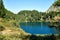 Lake Cavloc in Engadin region, Graubunden, Switzerland