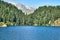 Lake Cavloc in Engadin region, Graubunden, Switzerland