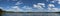 Lake Clouds Sky Water Panoramic, Panorama, Banner