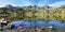 Lake in Collada de Pessons, Andorra.