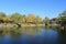 Lake and Colorful trees