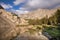 Lake Como and Little Bear Peak in Southern Colorado