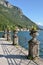 Lake Como from villa Monastero. Italy