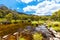 Lake Crackenback and Thredo River in Australia