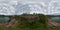 Lake crater at Taal volcano. VR 360, Philippines.