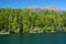 Lake Cushman and Mount Elinor in Summer