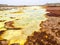 Lake Dallol in Danakil Depression, Ehtiopia