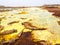 Lake Dallol in Danakil Depression, Ehtiopia