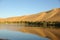 Lake in the desert, Libya