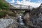 Lake District Bridge at Yewbarrow Montain