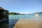 Lake district Salzburger Land Austria: View over lake Attersee - Austrian Alps