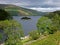 Lake district view of the fells, Wood Howe and Haweswater.