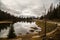 A lake in the dolomiti