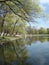 lake in early spring