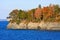 Lake Erie Cliffs in Autumn