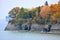 Lake Erie Cliffs in Autumn