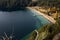 Lake Espejo Grande Neuquen, Argentina.