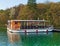 Lake ferry boats station in Plitvice