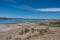 The lake formed by the El Mansour Eddahbi Barrage near Ouarzazate, Morocco