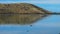 Lake Forsyth on Banks Peninsula, Canterbury, South Island, New Zealand