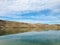 Lake Forsyth on Banks Peninsula, Canterbury, South Island, New Zealand