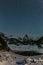 Lake Funtensee near Kärlinghaus during Winter Night in the European Alps, Germany, Europe