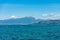 Lake Garda and Italian Alps seen from Lazise village - Italy