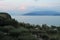 Lake Garda Italy Sirmione cloudy summer day