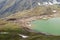 Lake in Gavia Pass