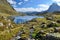 Lake Gentau in the Bearn Pyrenees