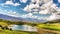 A lake in green highlands of Alborz mountain , Iran