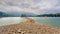 Lake Gruyere in the Canton of Fribourg, Switzerland.