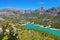 Lake Guadalest in mountains, Costa Blanca