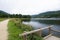 Lake of GÃ©nos-Loudenvielle in El Valle de Louron France