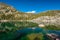 Lake Haiyaha, Rocky Mountains, Colorado, USA.