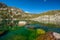 Lake Haiyaha, Rocky Mountains, Colorado, USA.