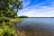 Lake Hancza. The deepest lake in central and eastern Europe. Poland