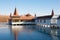 Lake Heviz natural thermal bath in Hungary