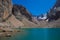 Lake High Allo in Fan mountains in Pamir, Tajikistan