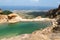 Lake of Homhil at Socotra island