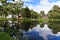 Lake house with canoe at the Selva Negra Nicaragua