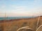 Lake Huron beach in Grand Bend Ontario Canada in winter