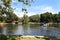 Lake at Irvine Regional Park in Orange, California