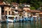 Lake Iseo, fishermen village Peschiera Maraglio on Monte Isola, Italy.