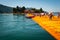 Lake Iseo Floating Piers near Isola di San Paolo
