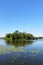 Lake island bluesky blue nature