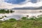 Lake Jipe at the border of Kenya and Tanzania